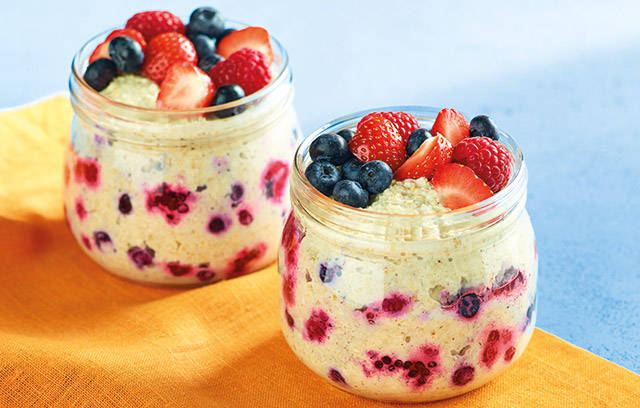 Morrisons: Recipes: Super Fruity Overnight Oats - For Farmers