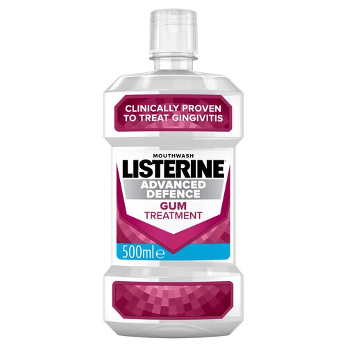 Listerine Advanced Defence Gum Treatment Mouthwash 