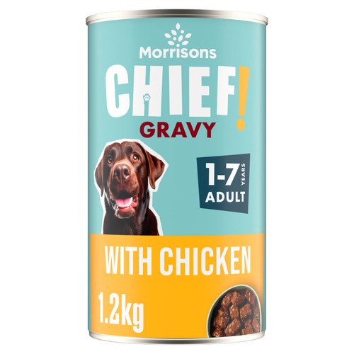 Morrisons Dog Food Tasty Chunks In Jelly With Chicken   1.2kg