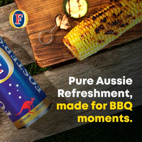 Foster's Lager Beer Can  18 x 440ml