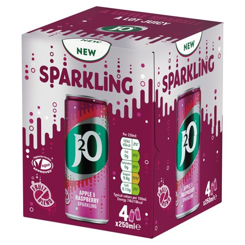 J2O Sparkling Apple & Raspberry 