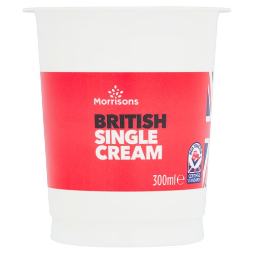 Morrisons British Single Cream