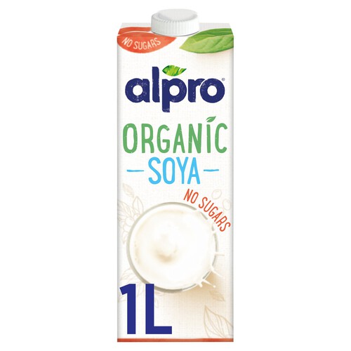 Alpro Organic Soya No Sugars Long Life Drink