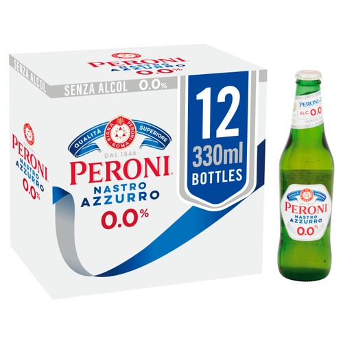 Peroni Zero Bottle