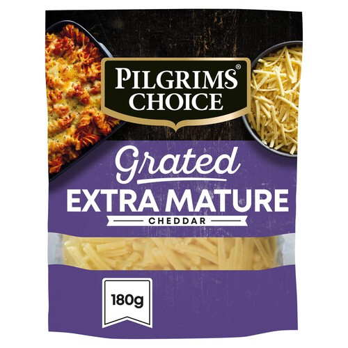 Pilgrims Choice Extra Mature Grated Cheddar