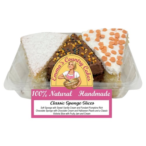 Emma's Country Cakes Classic Sponge Slices