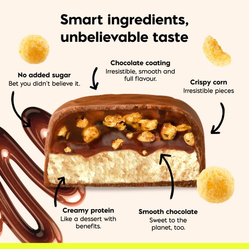 Nick's Choco Crush Protein Bar 50g