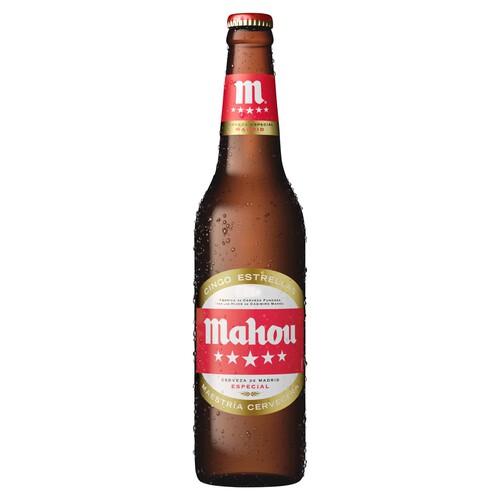 Mahou Beer Bottle 