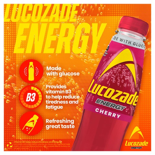 Lucozade Energy Wild Cherry