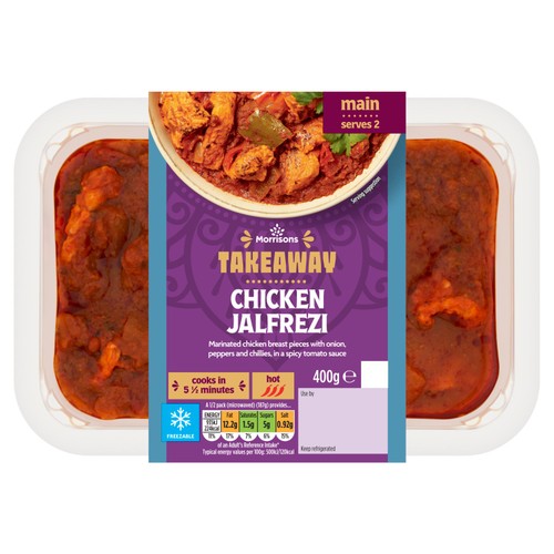 Morrisons Takeaway Chicken Jalfrezi   400g