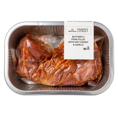 Morrisons British Butterfly Pork Fillet Hot Honey & Garlic