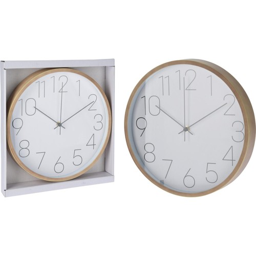 Koopman Wood Effect Wall Clock