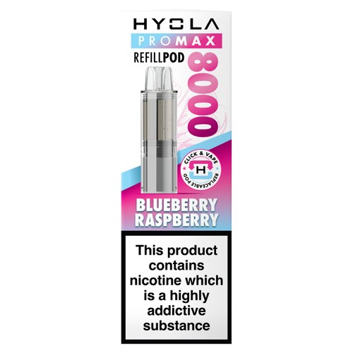 Hyola Pro Max 8000 Pod Blueberry Raspberry