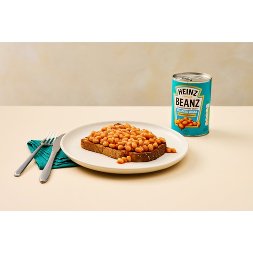 Heinz No Added Sugar Baked Beans in a Rich Tomato Sauce 6 x 415g