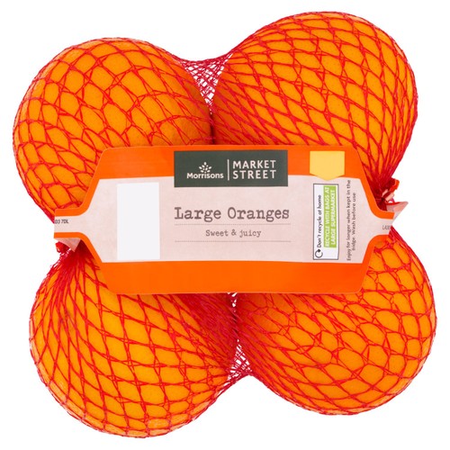 Morrisons large oranges