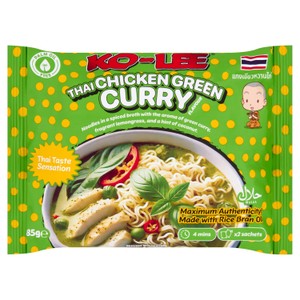 Ko-Lee Taste Sensation Instant Noodle Chicken Green Curry Flavour