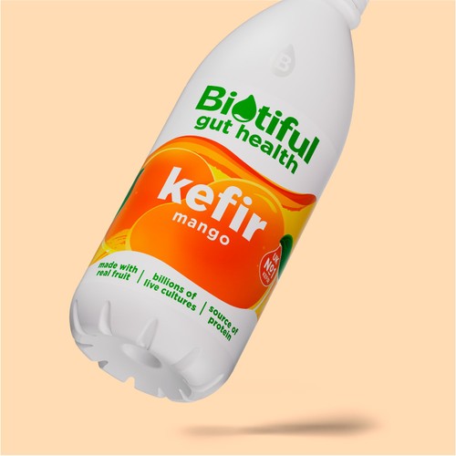 Biotiful Gut Health Kefir Drink Mango 1L