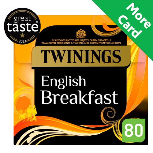 Twinings Breakfast Tea 80 Bags