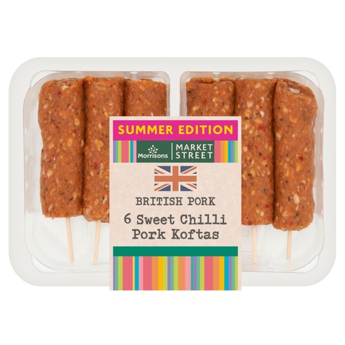 Morrisons sweet chilli pork koftas