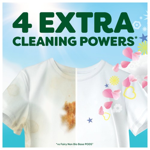 Fairy Non Bio Cherry Blossom & Nordic Cotton Big One Pods 29 Washes