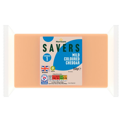 Morrisons Savers Mild Coloured Cheddar 