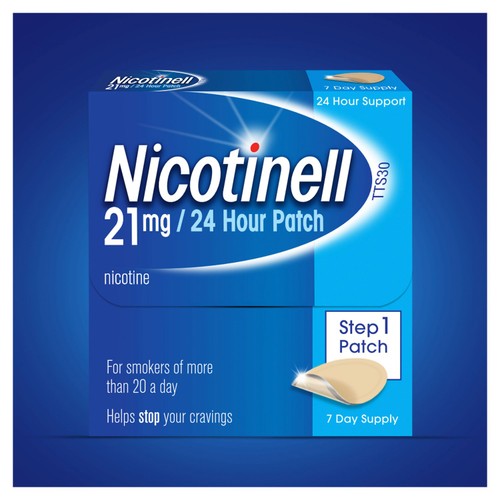 Nicotinell Nicotine Patches 21mg Stop Smoking Aid Step 1
