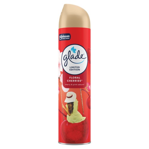 Glade aerosol cherry