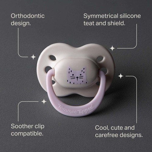 Tommee Tippee 0-6mth Soother Girl 
