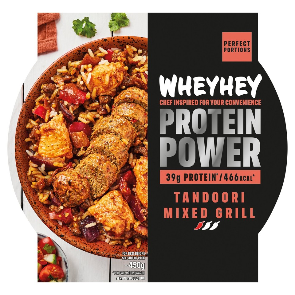 Wheyhey Wheyhey Tandoori Mixed Grill 450g - Morrisons Online Groceries & Offers