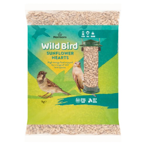 Morrisons Wild Bird Sunflower Hearts