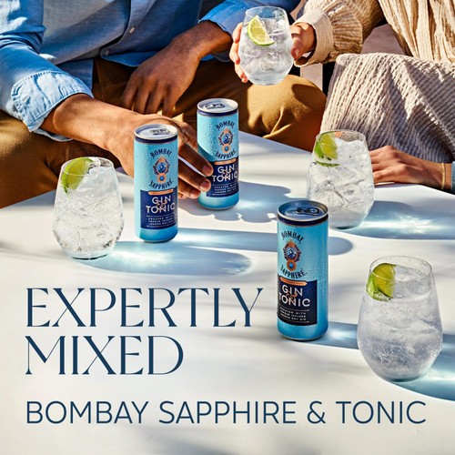 Bombay Sapphire Gin & Tonic Premix Cocktail