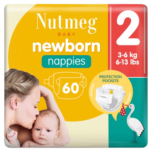 Nutmeg Newborn Nappies Size Morrisons Online Groceries Offers