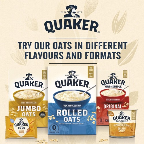 Quaker Oat So Simple Original Porridge Sachets