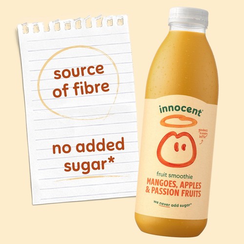 Innocent Mangoes Passion Fruits & Apples Smoothie 