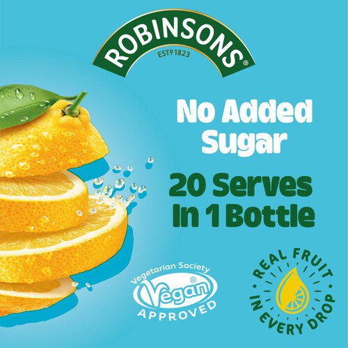 Robinsons Lemon Squash No Added Sugar