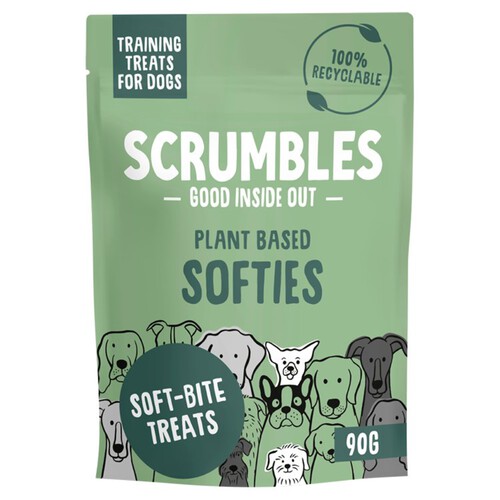 Scrumbles Softies Training Treats For Dogs Plant Based