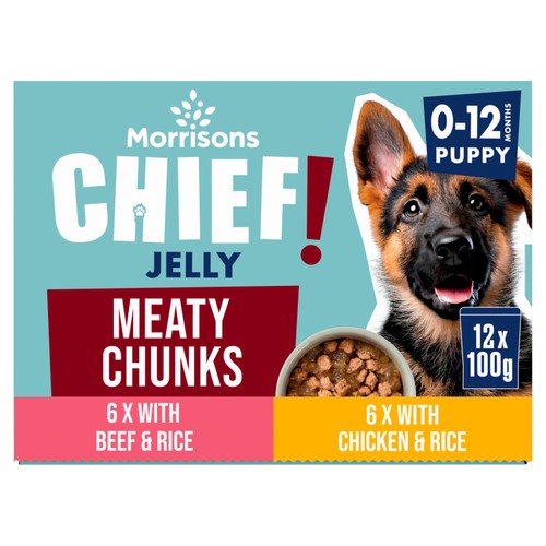 Morrisons Mixed Puppy Food In Jelly