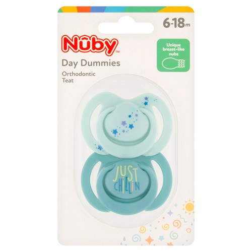 Nûby mixed colour day soothers