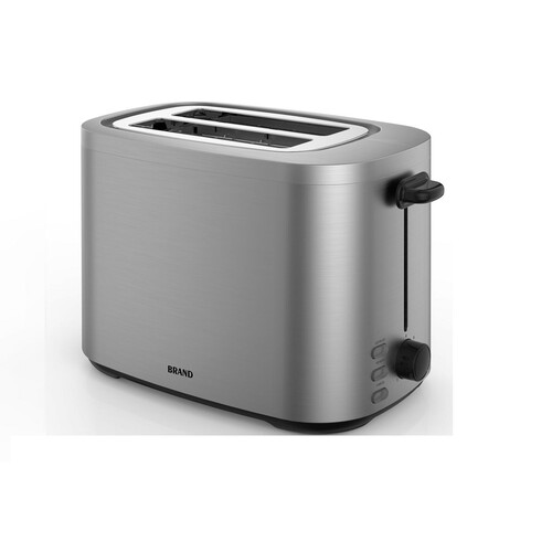 Nutmeg Home Stainless Steel 2 Slice Toaster