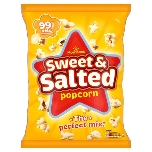 Morrisons sweet salt popcorn