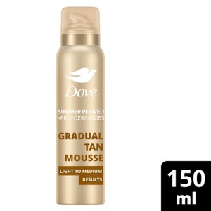 Dove Gradual Self Tan Mousse Medium To Dark 150ml