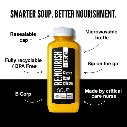 ReNourish +Recover Classic Roast Chicken Soup 500g