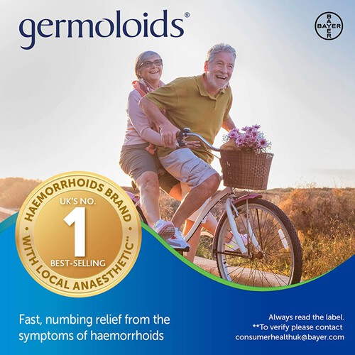 Germoloids Haemorrhoid Suppositories, Piles Treatment with Anaesthetic 