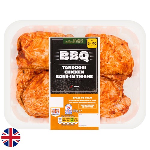 Morrisons British Tandoori Chicken Bone-in Thigh 600g