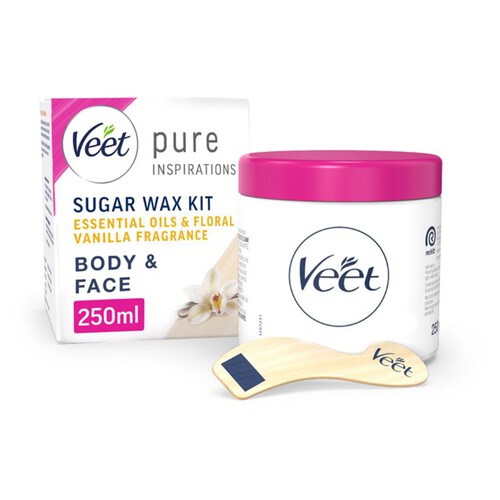 Veet Oriental Wax  Essential Oils & Floral Vanilla Fragrance