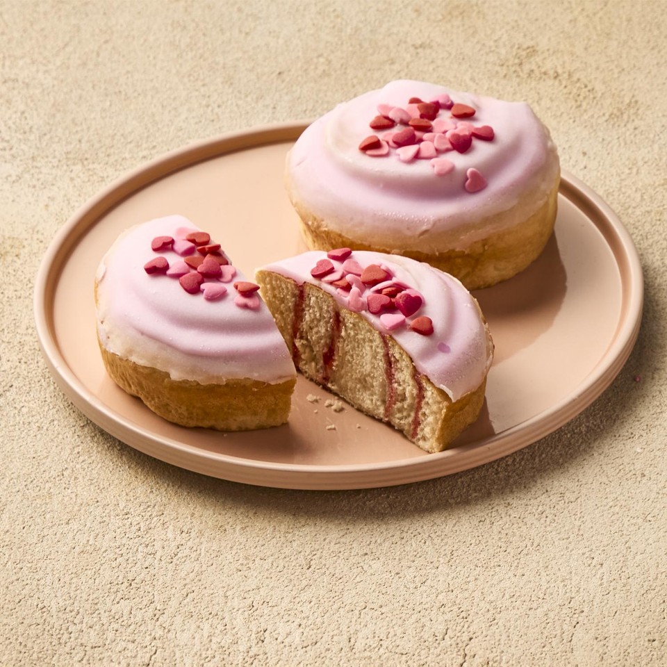 Morrison Raspberry Mini Roll Morrisons Heart Raspberry Swirl Buns 2 Pack - Morrisons Online ...