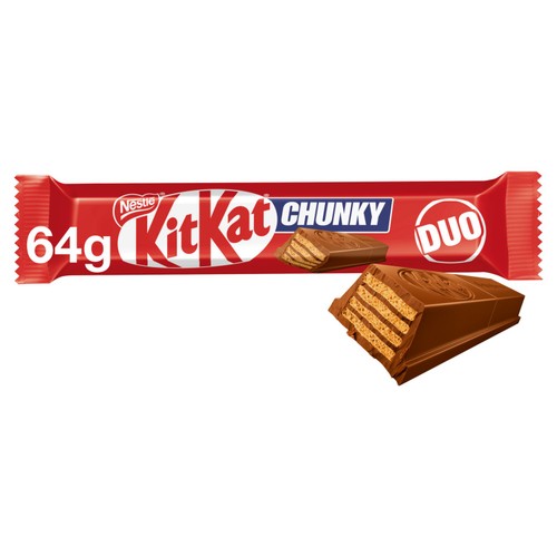 KitKat Chunky Milk Chocolate Duo 64g