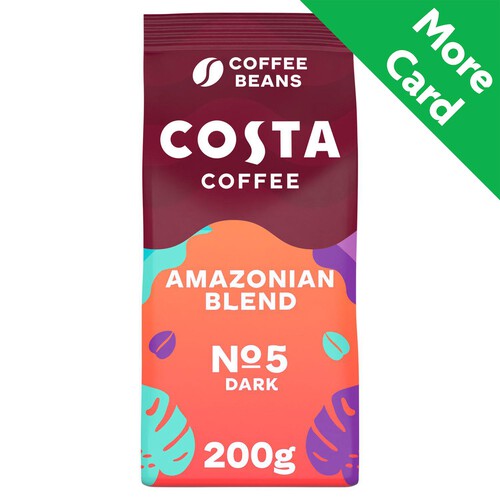 Costa Intensely Dark Amazonian Blend Coffee Beans