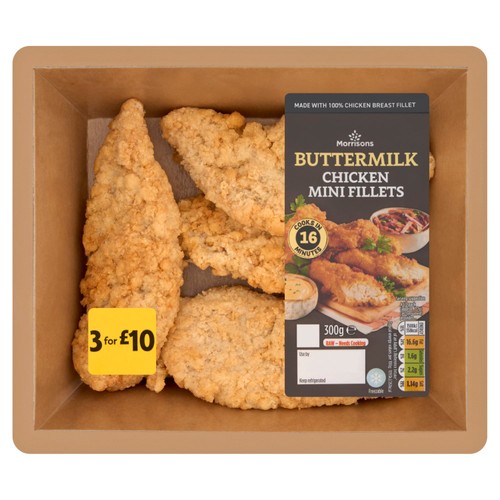 Morrisons buttermilk chicken mini fillets