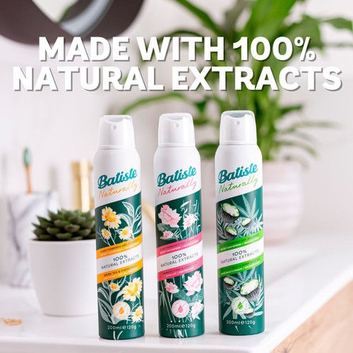 Batiste Naturally Green Tea Chamomile Dry Shampoo